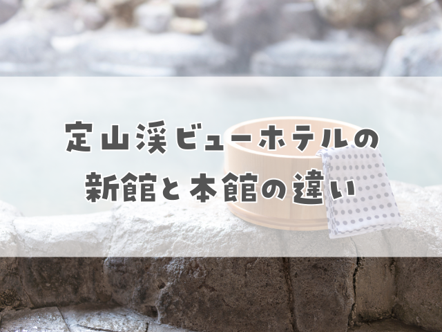 定山渓ビューホテルの新館と本館の違い